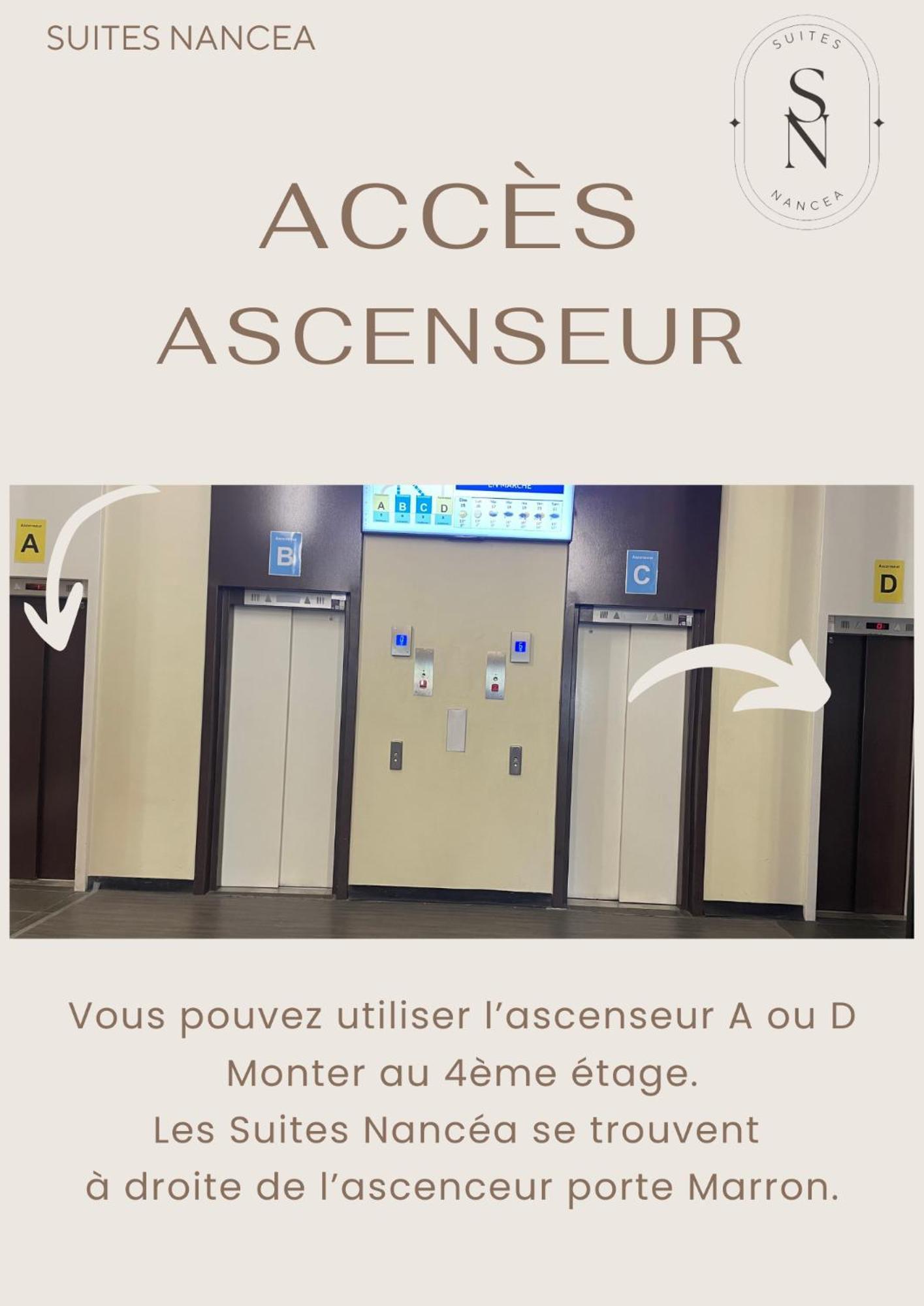 Vue Sur Le Palais - Nancy Gare Congres - Parking - T3公寓 外观 照片